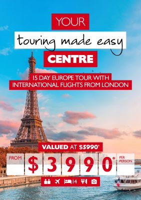 best of europe tour flight centre